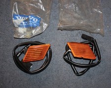 Volvo 340 360 original indicator bumper L + R bumper indicator lamps NOS