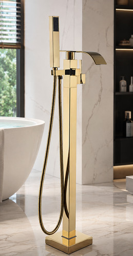 Robinet baignoire sur pied - robinet,