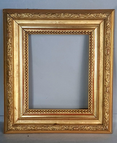 Cadre ancien perlé 5x41 - ancien,
