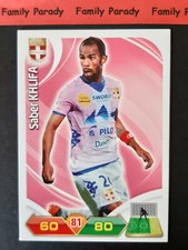 Saber Khlifa 76 Evian Postcard PANINI Foot France Ligue 1 2012 2013