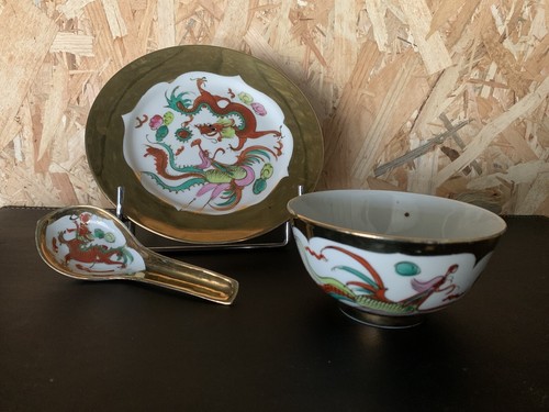 Ensemble porcelaine chinoise - ensemble,
