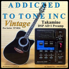 Takamine Vintage Preamp AD-1 / DSP Pro Series NOS