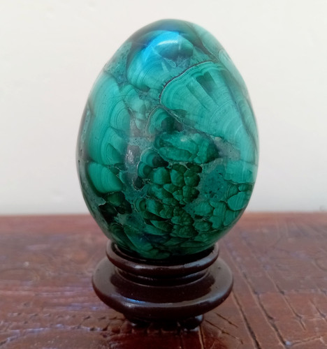 Oeuf malachite 270 - g, livré