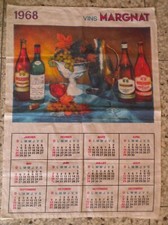 VINS MARGNAT CALENDRIER TISSU