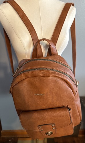 Gussaci brown faux leather - faux,