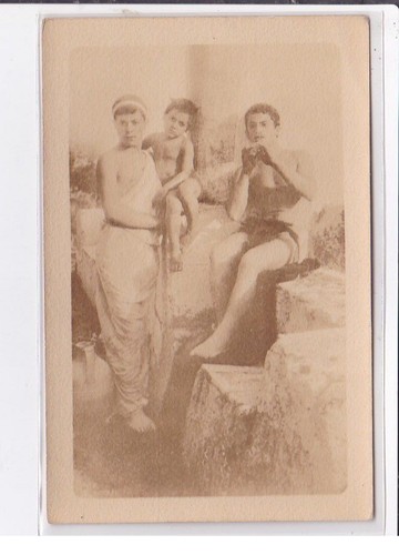 Nus masculin carte photo von - :,