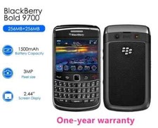 Original Blackberry Bold 9700 Black GPS GSM 3G Unlocked QWERTY Smartphone