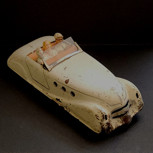 Jouet ancien voiture cabriolet - voiture,