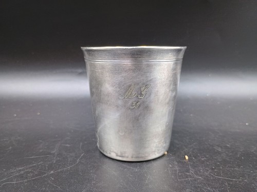 Timbale baptême gobelet - timbale,