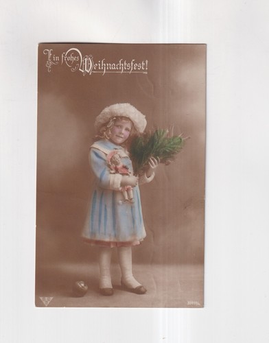 F3937 carte postale noël - postale,