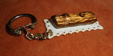 Pretty beech keychain FOR MERRY CHRISTMAS - YOUR PASTRY CHEF 42mm long Good CAKE