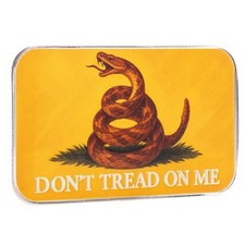 1 oz Silver Don't Tread on Me Colorized .999 Silver Bullion Bar #A659