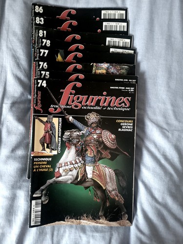 Lot revues figurines - lot,