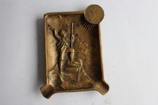 Piolet club Geneva ashtray 1893-1933 mountaineer (37741)