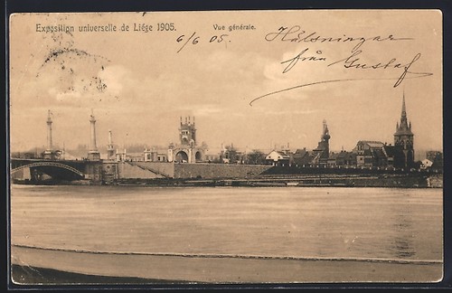 Carte postale liège - postale,