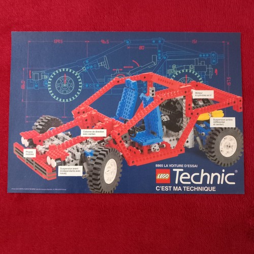 Lot publicités lego technic - lot,