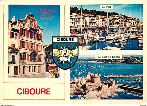 Carte postale ciboure - 64,