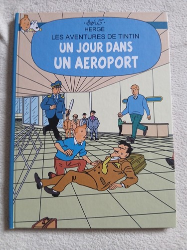 Tintin pastiche jour dans - tintin,