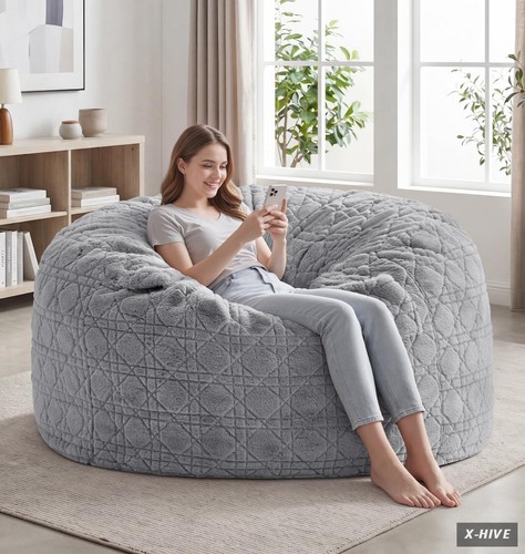 Giant bean bag chair - bean,