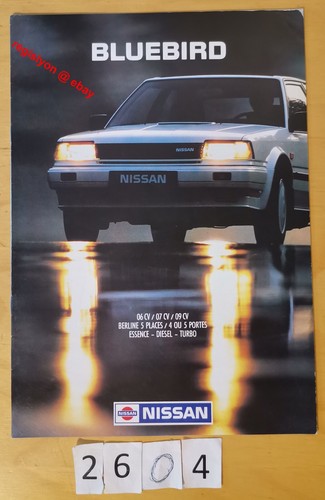 Nissan bluebird prospectus - nissan, 16