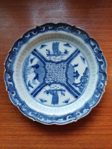 Japon arita belle - belle, assiette