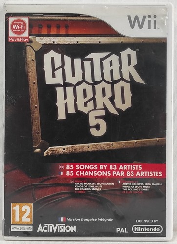 Guitar hero jeu nintendo wii - hero,