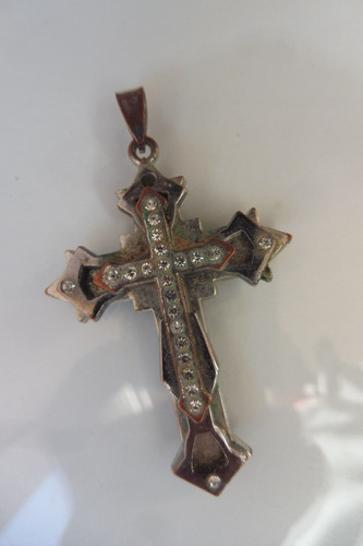 Beau vieux pendentif croix - beau,