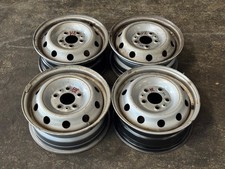 4 x original Fiat Ducato II 230/244 steel rims 15-inch 6Jx15H2F 5H F51560013