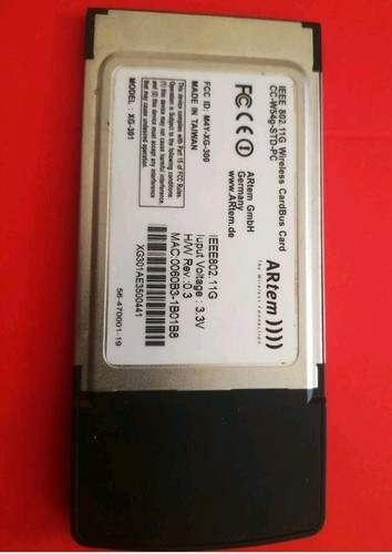 Carte wifi artem lan - carte,
