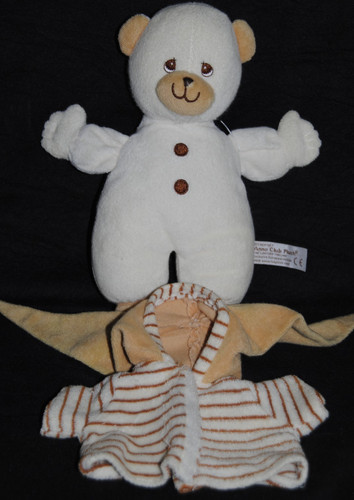 Doudou ours eponge beige - 🍀doudou,