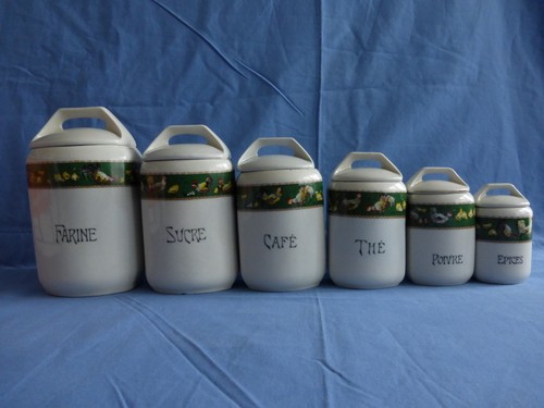 Série pots à - série, de