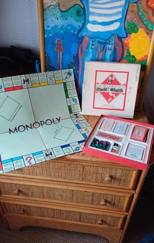 Jeu monopoly vintage 1961 - monopoly,