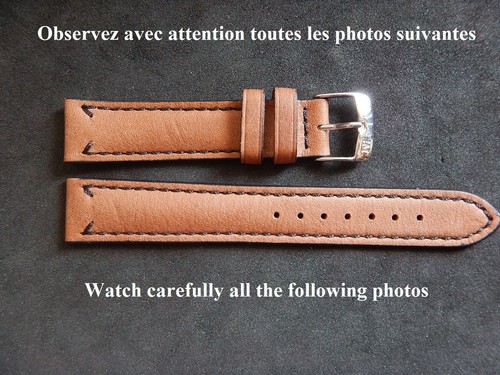 Bracelet cuir de veau - 18,