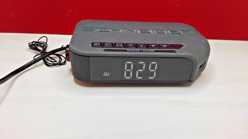 Radio réveil schneider - réveil,