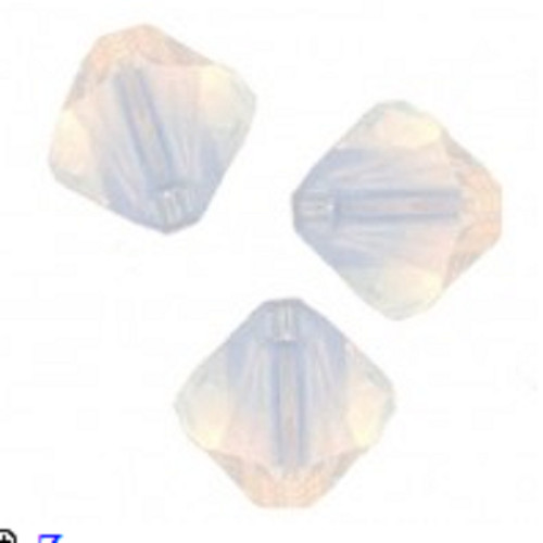 100 perles toupies crystal - 100, en