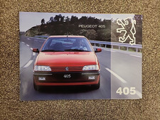 Catalogue Peugeot 405 Berline