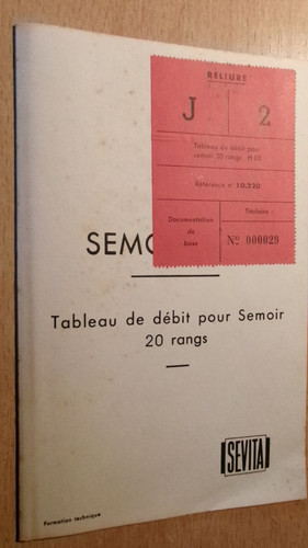 Someca sevita semoir h01 - sevita,