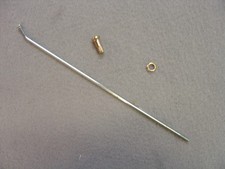 Rayon A (196mm)+ écrou + rondelle de roue AR CR125-250-500R 90-91 photo non c