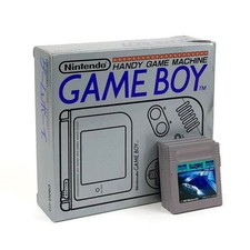 Nintendo Game Boy DMG-01 Console Boxed w/ Manual & 3 Games Tested Japan