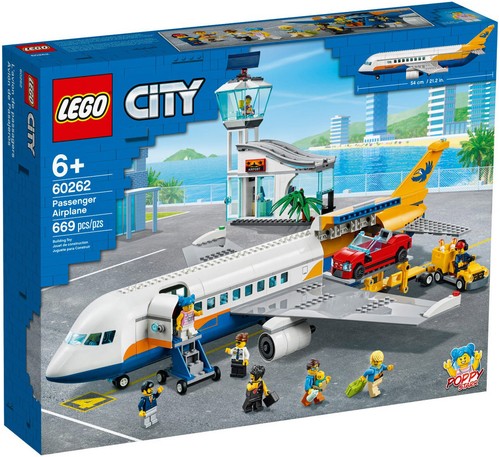 Lego city 60262 avion de - city,