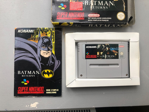 Snes super nintendo - super, batman