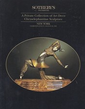 SOTHEBY’S ART DECO Chryselephantine Sculpture Coll Chiparus Exhibition Catalog 