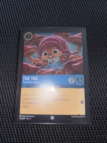 Carte lorcana tcg chapitre - -,