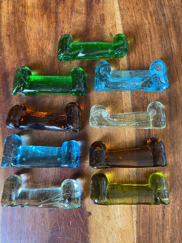 Porte couteaux verre - en,