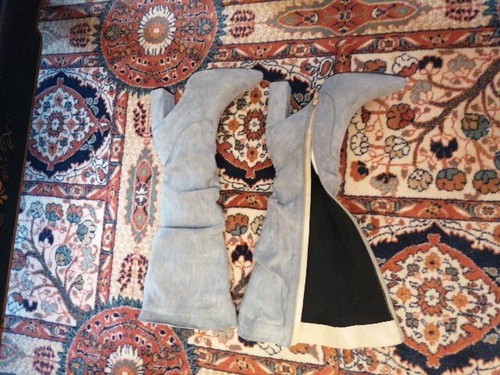 Bottes hautes femme daim - bottes,