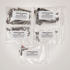 SUZUKI TC120 B120 1969-1976 Kit vis CRUCIFORME inox moteur complet