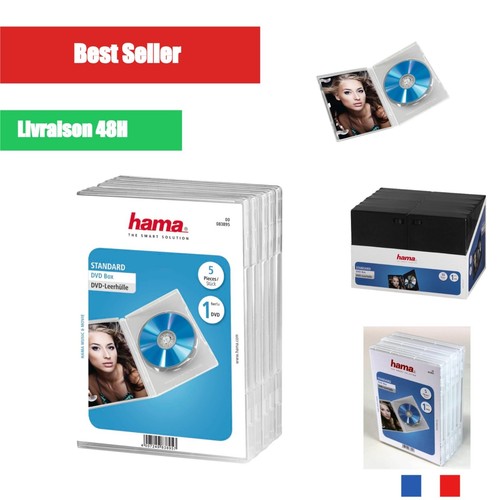 Hama boîtier dvd standard - hama,