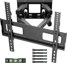 BONTEC Support Mural TV Inclinable et Orientable Pour TV 23 a 70 Pouces VESA 400