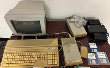 Vintage Atari 520ST System Bundle – Computer, Monitor, Floppy Drives, Power Sup