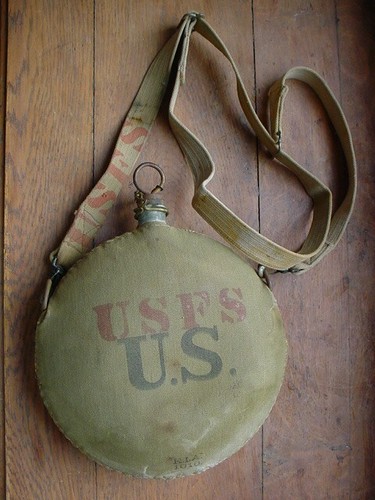 Army ww1 rare gourde - ,  